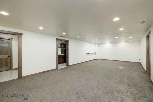 20 Prairie Grass B, Bozeman, MT 59718 - finished below grade area with carpet floors and recessed lighting