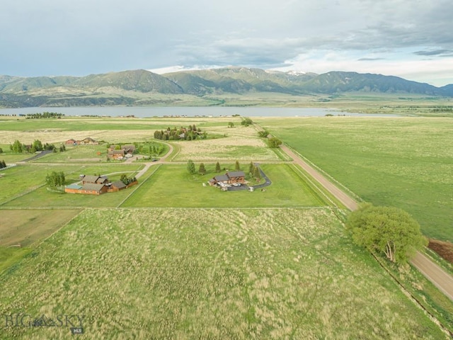 3 Dolly Varden Dr, Mcallister, MT 59740 - aerial view of sparsely populated area featuring a water and mountain view