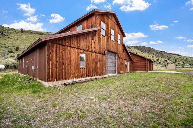 198 E River Rd, Emigrant, MT 59027 - view of side of property featuring a mountain view
