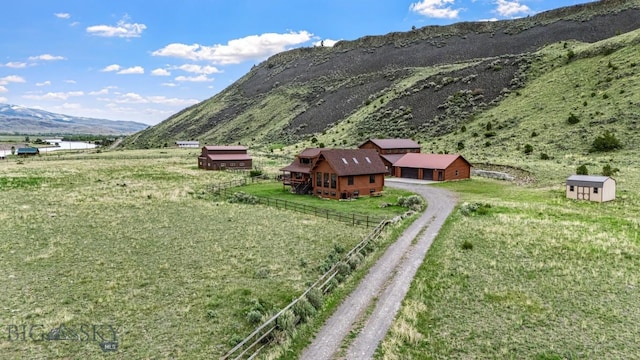 198 E River Rd, Emigrant, MT 59027 - view of mountain background with rural landscape
