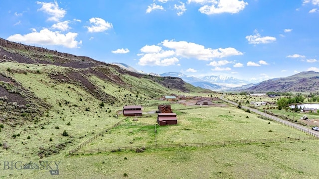 198 E River Rd, Emigrant, MT 59027 - view of mountain background featuring rural landscape