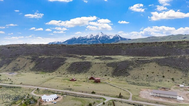 198 E River Rd, Emigrant, MT 59027 - mountain view featuring rural landscape