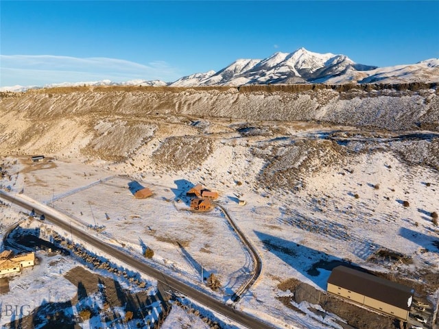 198 E River Rd, Emigrant, MT 59027 - view of mountain background with a desert landscape