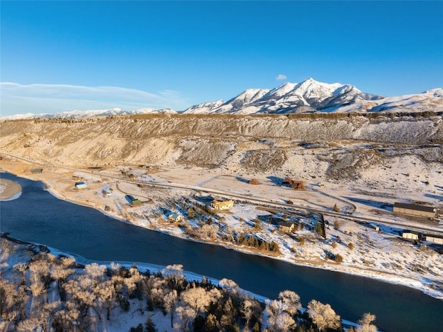 198 E River Rd, Emigrant, MT 59027 - mountain view featuring a large body of water