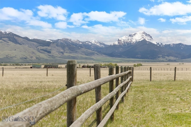106 Lonesome Dove Rd, Cameron, MT 59720 - view of mountain background with rural landscape and agricultural land