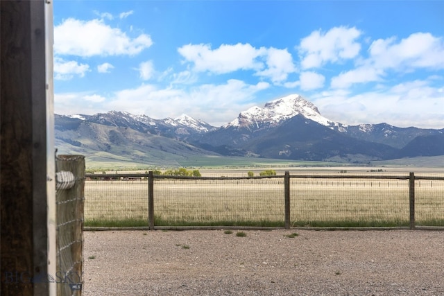 106 Lonesome Dove Rd, Cameron, MT 59720 - mountain view featuring rural landscape