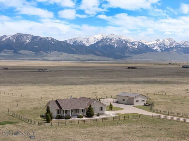 106 Lonesome Dove Rd, Cameron, MT 59720 - view of mountain background featuring rural landscape