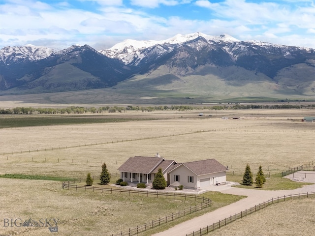 106 Lonesome Dove Rd, Cameron, MT 59720 - view of mountain backdrop with rural landscape