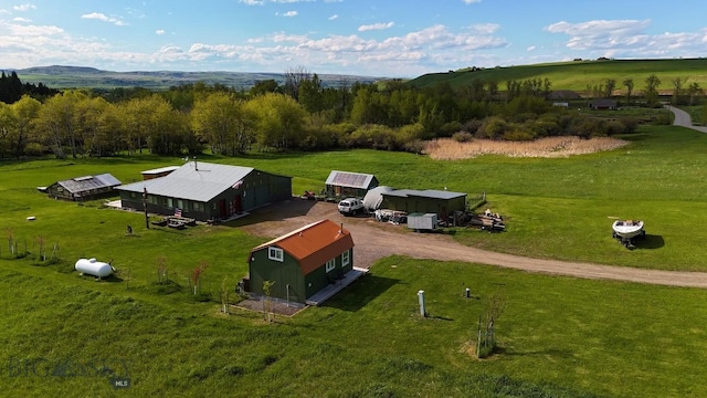 2178 Little Bear Rd, Gallatin Gateway, MT 59730 - overview of rural landscape