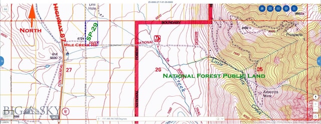 nhn Mile Creek, Cameron, MT 59720