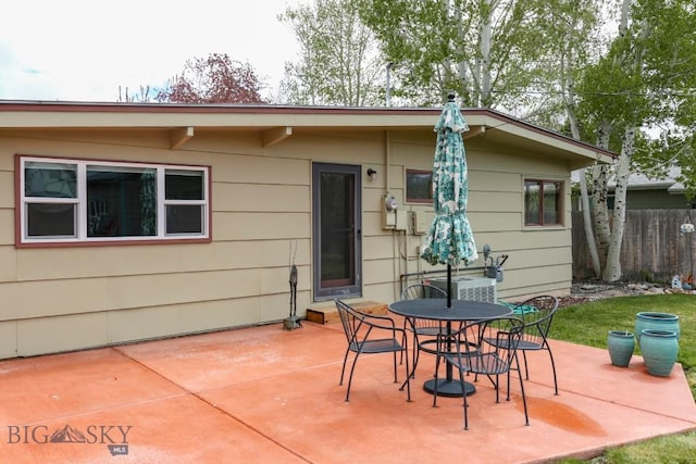 425 N 7th St, Livingston, MT 59047 - view of patio / terrace featuring outdoor dining space