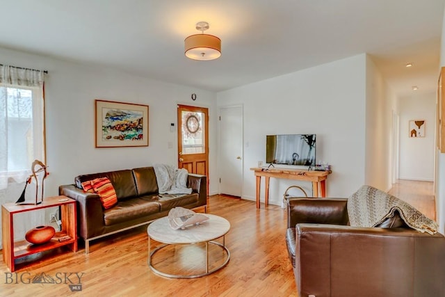 425 N 7th St, Livingston, MT 59047 - living room with light wood-type flooring