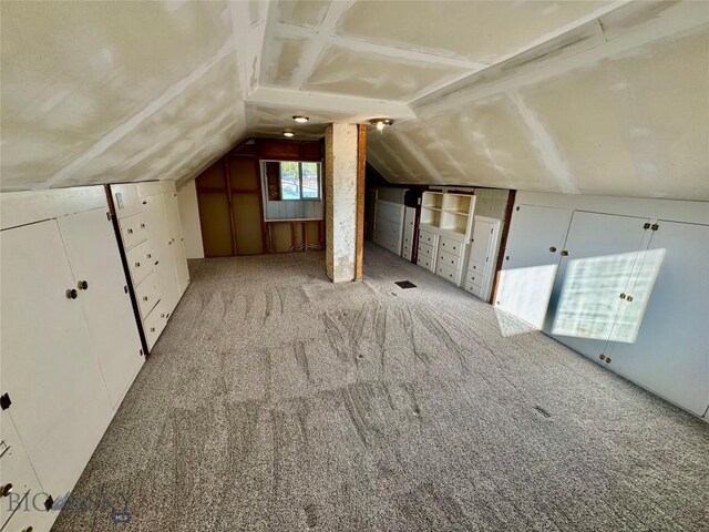 15 S Colorado St, Dillon, MT 59725 - additional living space with vaulted ceiling and carpet
