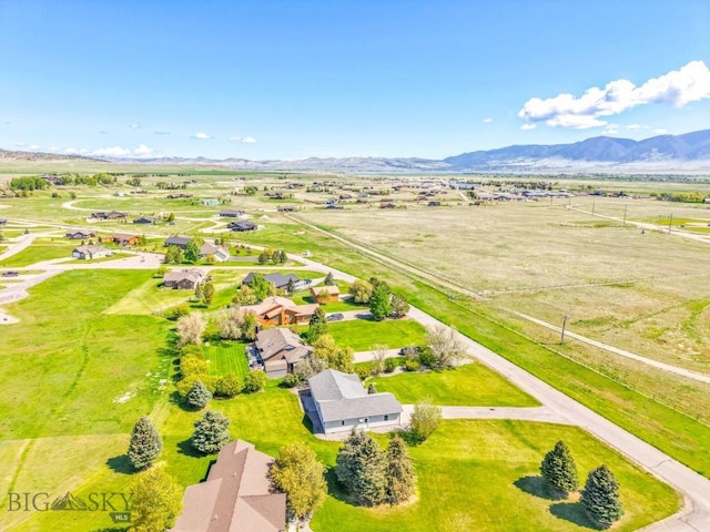 41 Madison, Ennis, MT 59729 - aerial view of residential area with a mountainous background