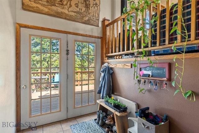 707 Montana St, Belgrade, MT 59714 - doorway to outside featuring tile patterned floors