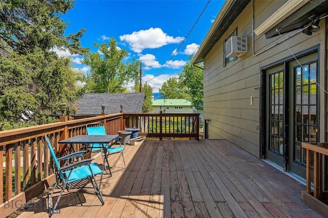 707 Montana St, Belgrade, MT 59714 - wooden deck with outdoor dining space