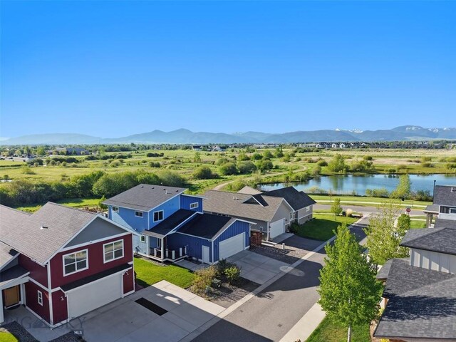 5333 Westmorland Dr, Bozeman, MT 59718 - aerial view of a water and mountain view