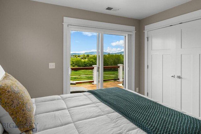 5333 Westmorland Dr, Bozeman, MT 59718 - bedroom with access to outside and a closet