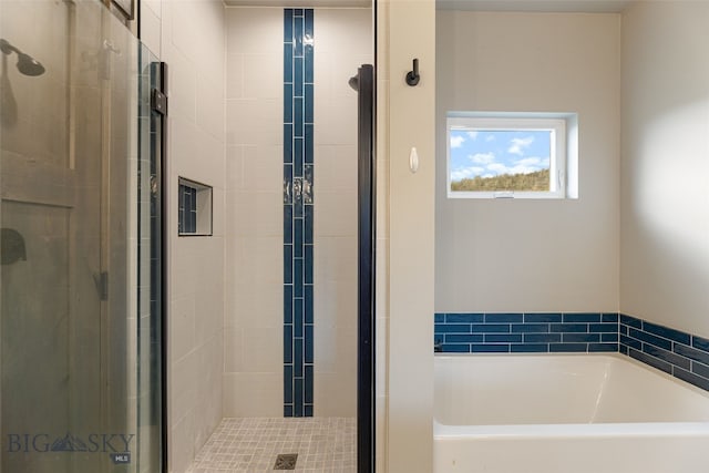 1215 Sweetgrass Ln, Livingston, MT 59047 - full bathroom with a bath and a stall shower