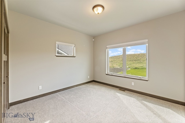 1215 Sweetgrass Ln, Livingston, MT 59047 - spare room featuring baseboards and light carpet