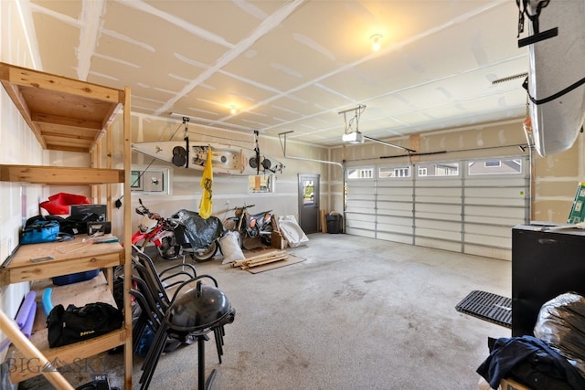 1215 Sweetgrass Ln, Livingston, MT 59047 - garage with a garage door opener