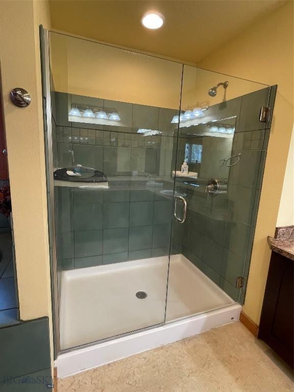 30 Harris Hawk Ct, Dillon, MT 59725 - full bathroom with a shower stall and vanity