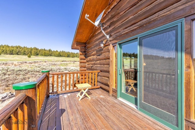 23 Lake Trl, Cameron, MT 59720 - view of wooden terrace