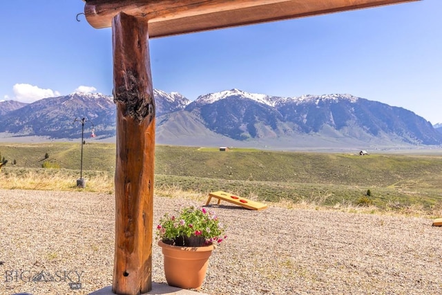 23 Lake Trl, Cameron, MT 59720 - view of mountain background featuring rural landscape