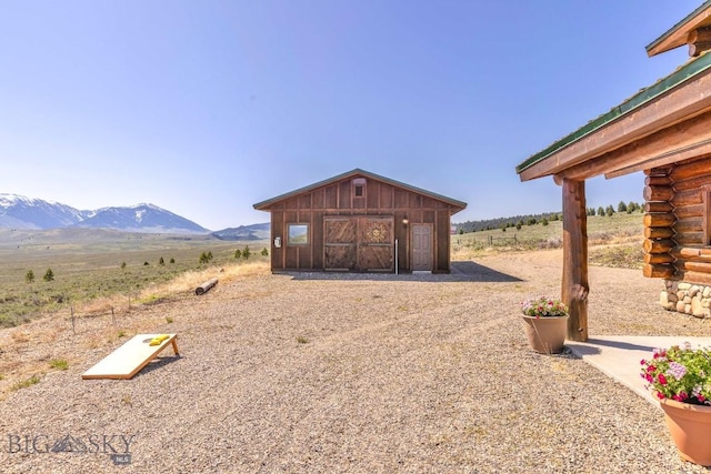 23 Lake Trl, Cameron, MT 59720 - view of shed with a mountain view