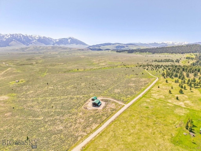 23 Lake Trl, Cameron, MT 59720 - aerial view of sparsely populated area with mountains