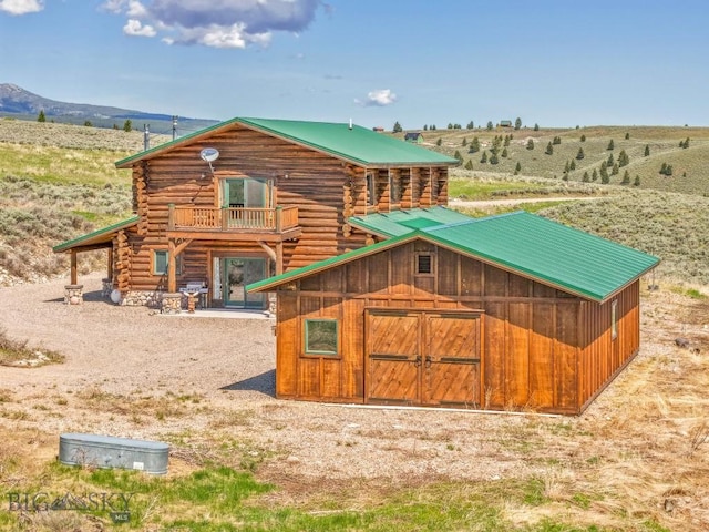 23 Lake Trl, Cameron, MT 59720 - view of outbuilding with a mountain view