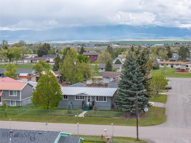 413 S Oak St, Townsend, MT 59752 - aerial perspective of suburban area