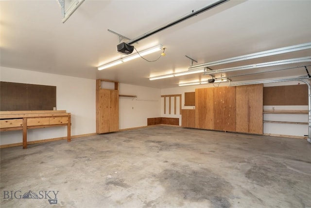 413 S Oak St, Townsend, MT 59752 - garage with a garage door opener
