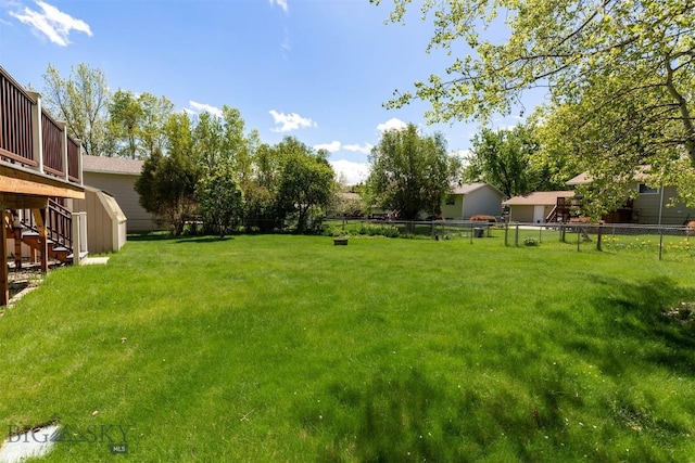 416 Morrow St, Bozeman, MT 59715 - view of yard with stairway