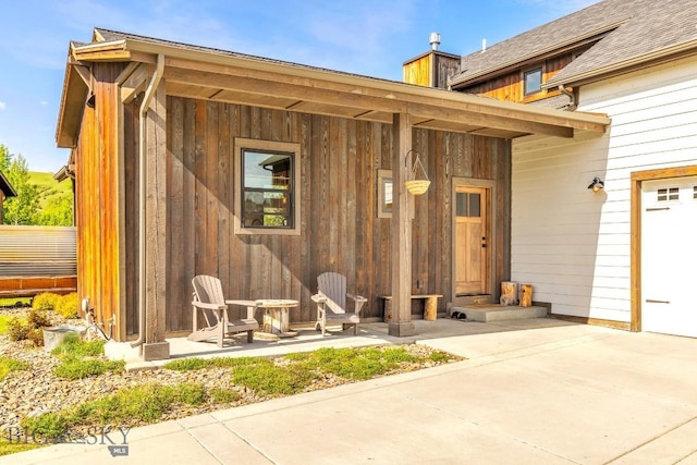 2296 Boylan Rd, Bozeman, MT 59715 - property entrance featuring a chimney