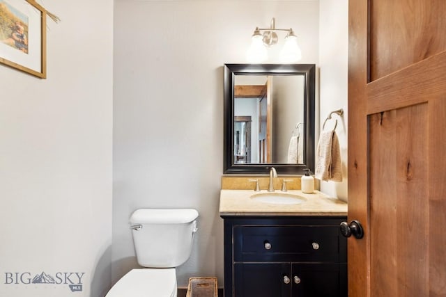 2296 Boylan Rd, Bozeman, MT 59715 - bathroom with toilet and vanity