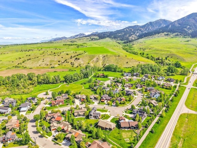 2296 Boylan Rd, Bozeman, MT 59715 - aerial view of residential area with a mountain backdrop
