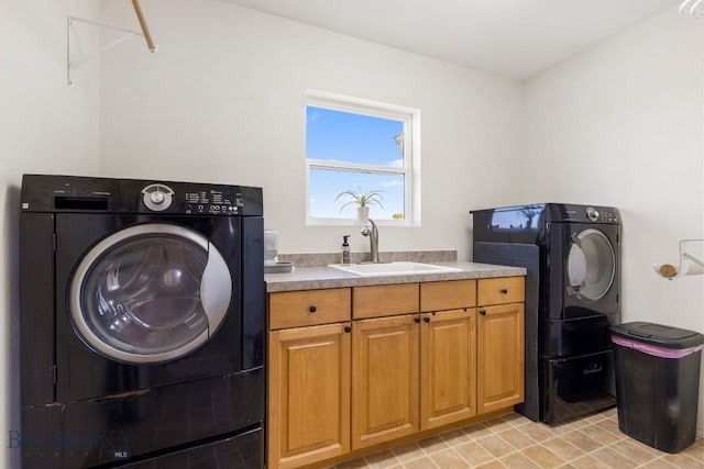 193 Lucille Ln, Bozeman, MT 59718 - laundry room with washer / clothes dryer and cabinet space