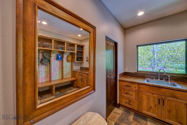 65 Triple Tree Ln, Bozeman, MT 59715 - bathroom featuring recessed lighting and vanity