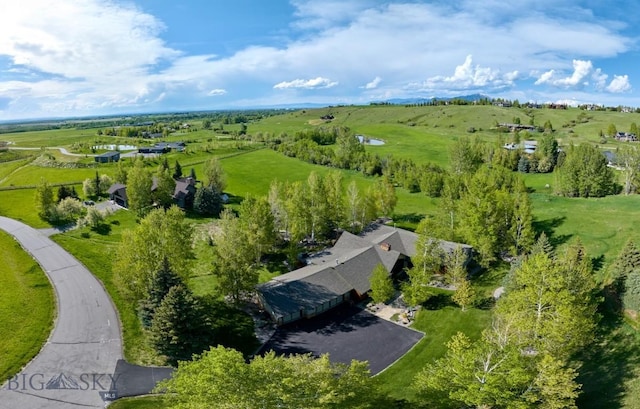 65 Triple Tree Ln, Bozeman, MT 59715 - aerial view of property's location with rural landscape