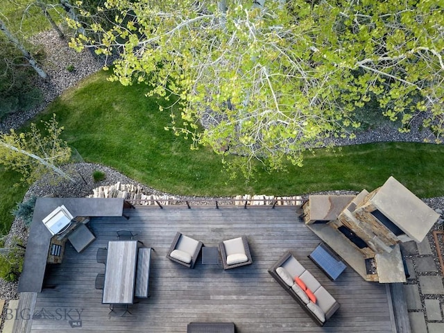 65 Triple Tree Ln, Bozeman, MT 59715 - view from above of property