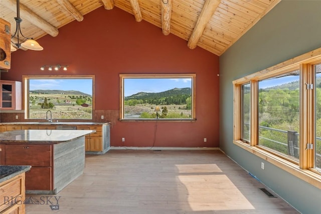 1511 Mt Highway 287, Virginia City, MT 59755 - unfurnished sunroom with a sink and plenty of natural light
