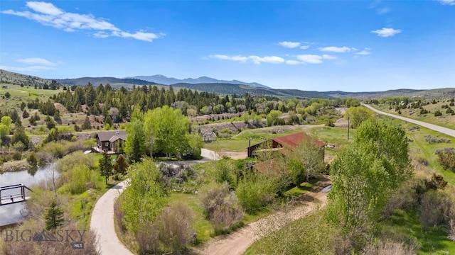 1511 Mt Highway 287, Virginia City, MT 59755 - aerial view of a mountainous background
