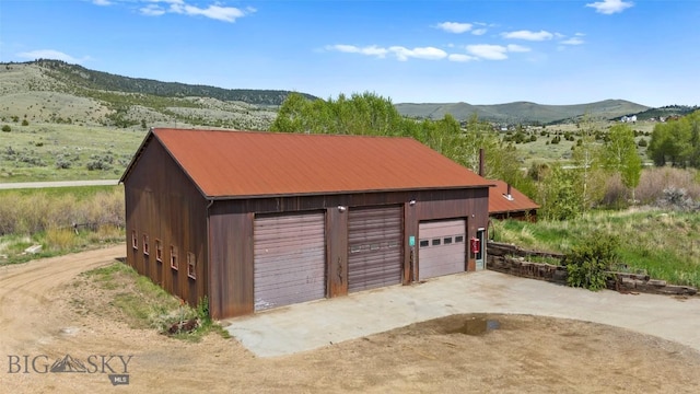 1511 Mt Highway 287, Virginia City, MT 59755 - detached garage with a mountain view