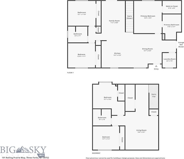 191 Rolling Prairie & Way, Three Forks, MT 59752 - home floor plan