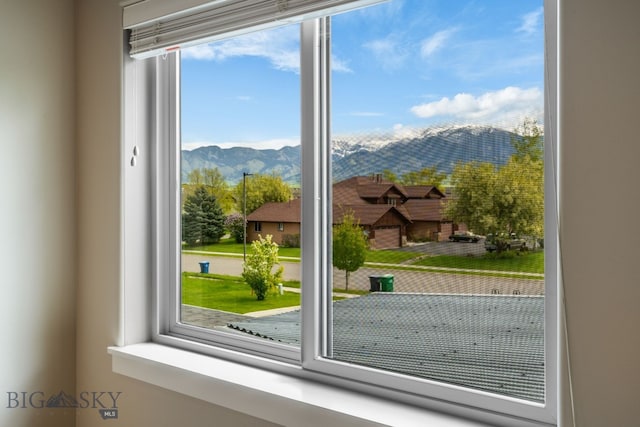 3123 Warbler Way Units A-D, Units A-D Bozeman, MT 59718 - doorway to outside with a mountain view