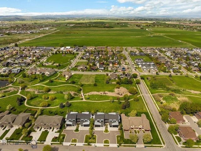 3123 Warbler Way Units A-D, Units A-D Bozeman, MT 59718 - aerial view of property and surrounding area featuring nearby suburban area