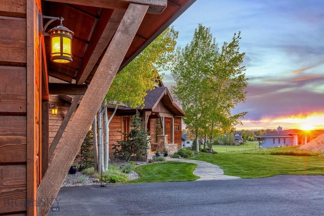 171 Brave Heart Loop, Bozeman, MT 59718 - view of side of home with a lawn