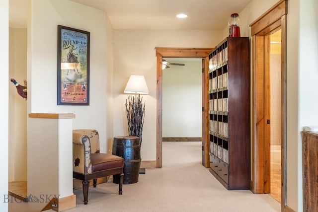 171 Brave Heart Loop, Bozeman, MT 59718 - corridor featuring carpet floors and recessed lighting