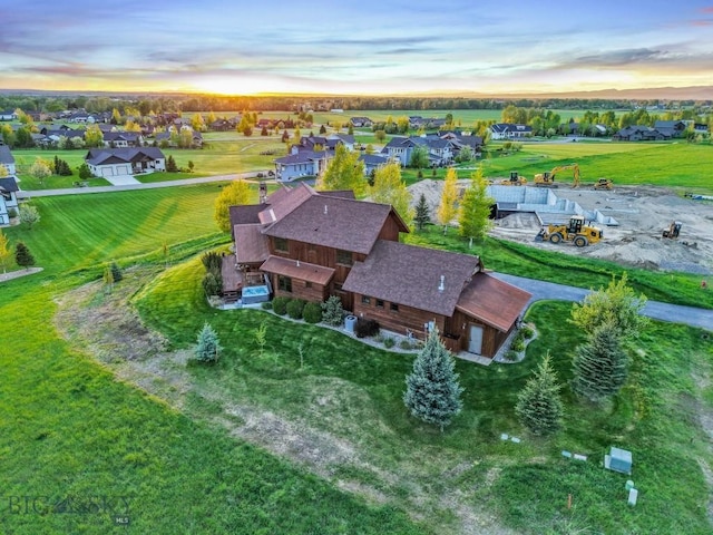 171 Brave Heart Loop, Bozeman, MT 59718 - aerial view of property's location featuring nearby suburban area